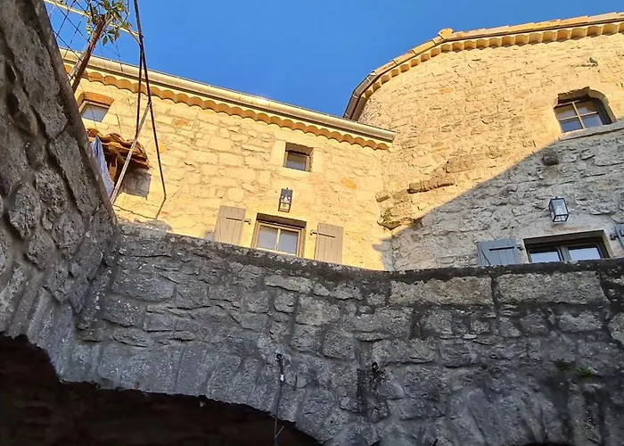 Magnifique Maison En Coeur De Balazuc, Proche Plages Ardeche